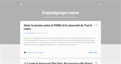 Desktop Screenshot of doppelganger.name